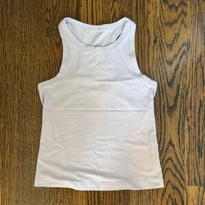 Lululemon lilac align waist length tank top